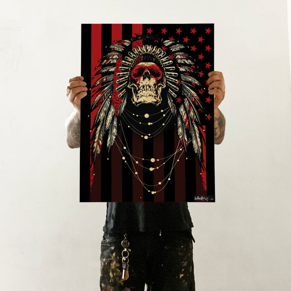 GO BACK WHERE WE CAME FROM (canvas print)