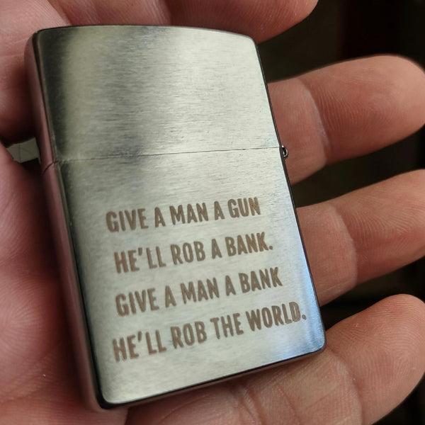 BANKER ZIPPO